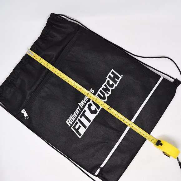 Robert Irvine Fit Crunch Cinch Sack Backpack Sports Shake Bottle Mixing Ball New - Picture 12 of 13